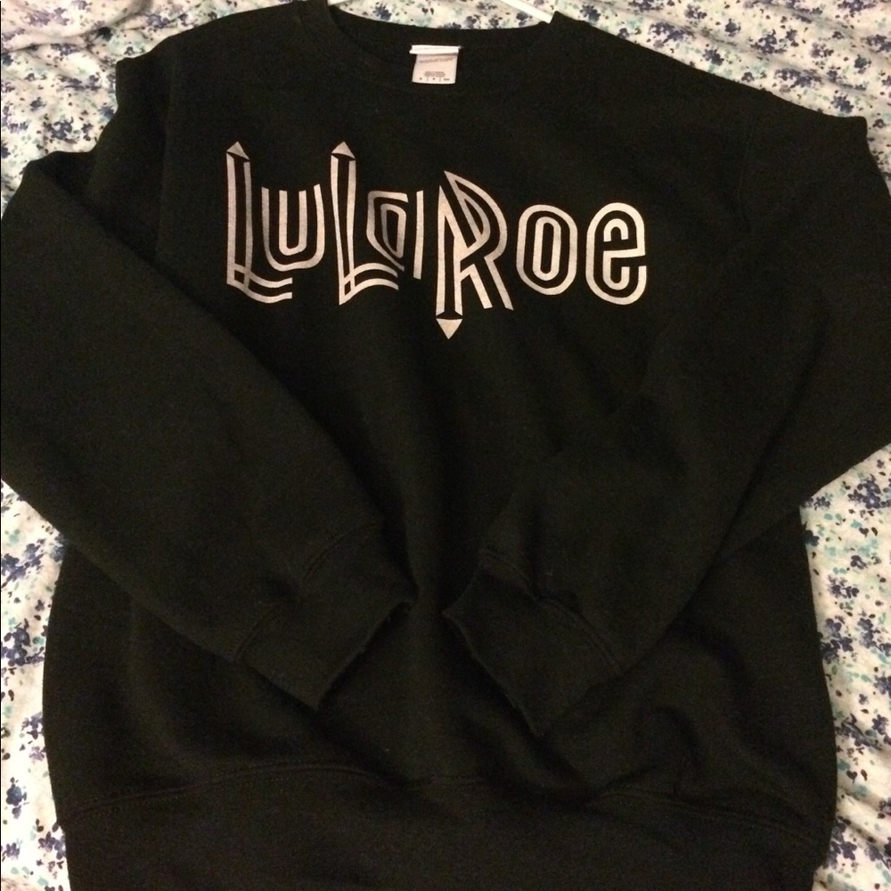 Black limited edition Lularoe sweatshirt